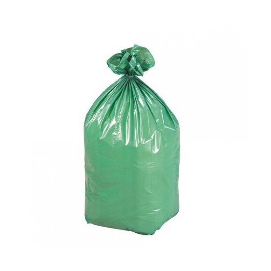 Sac poubelle 30L vert Carton de 500 sacs